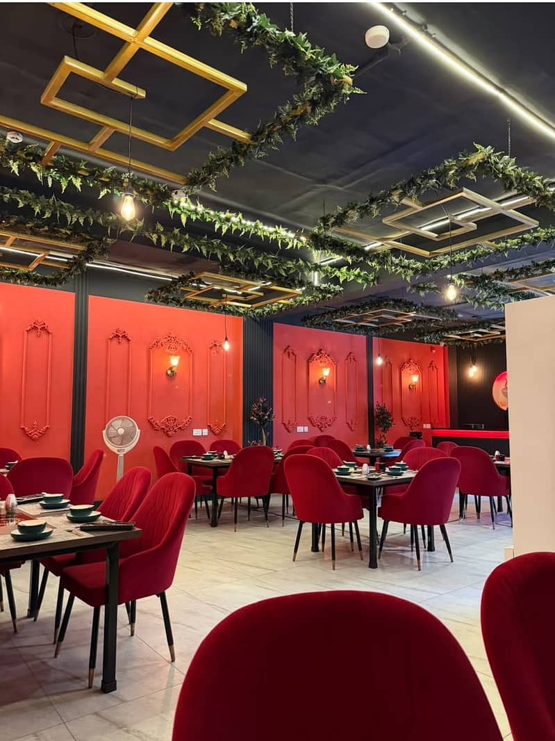 Chinese hotpot restaurant in Falcon Downtown, Fazaia Housing Scheme